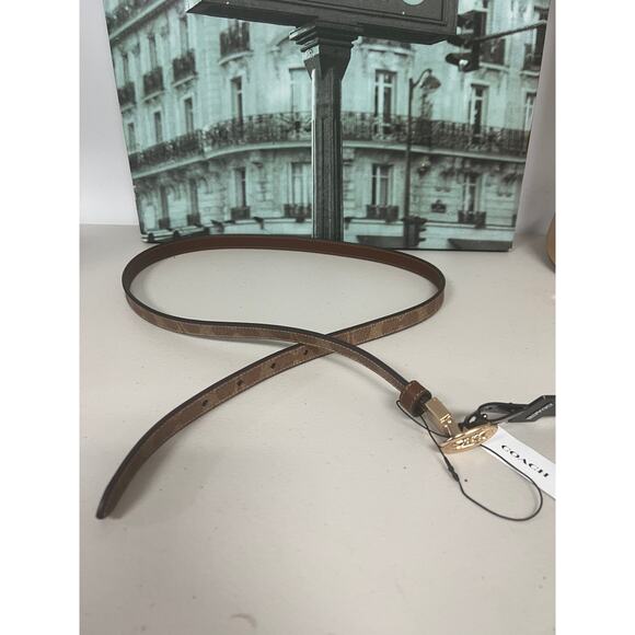 Coach CAY74 Signature Buckle Cut-To-Size Belt, 18 Mm main image 4